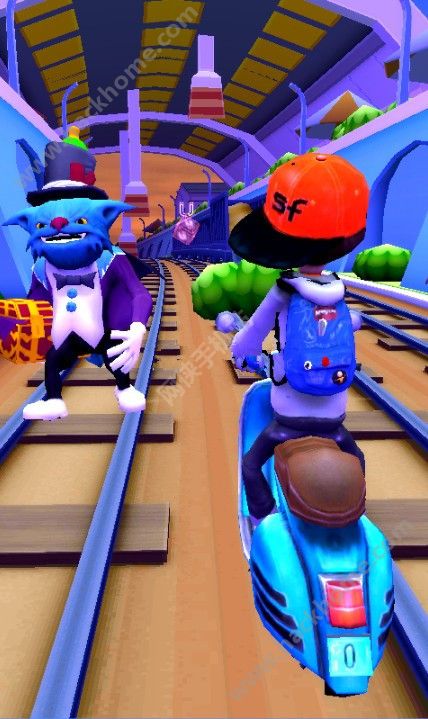 地铁摩托冲浪手机游戏安卓版（Subway Moto Surfers） v1.0