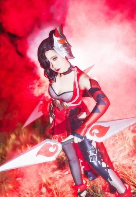 王者荣耀阿轲cosplay图片鉴赏 阿轲COS高清壁纸一览图片5