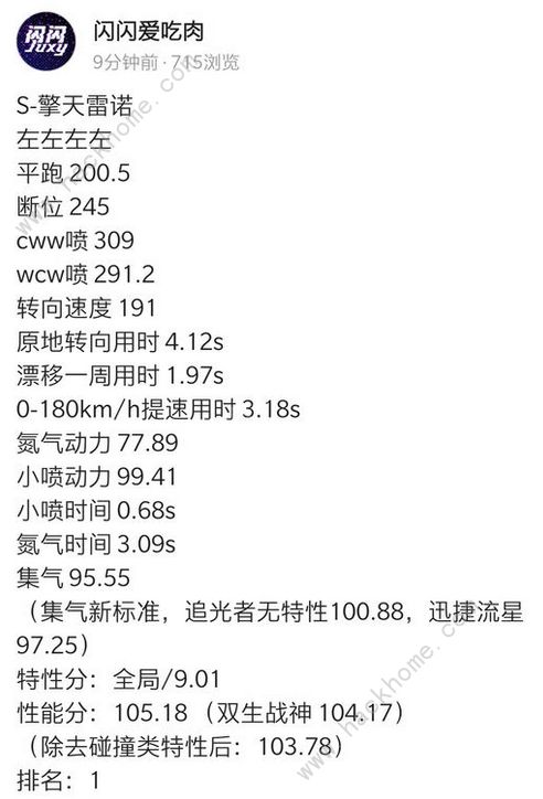 QQ飞车手游擎天雷诺和双生战神哪个好 二者数据对比推荐​