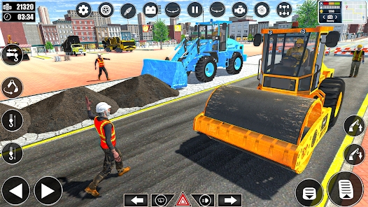 反铲施工模拟器安卓中文版下载（Backhoe Construction Simulator） v1.1