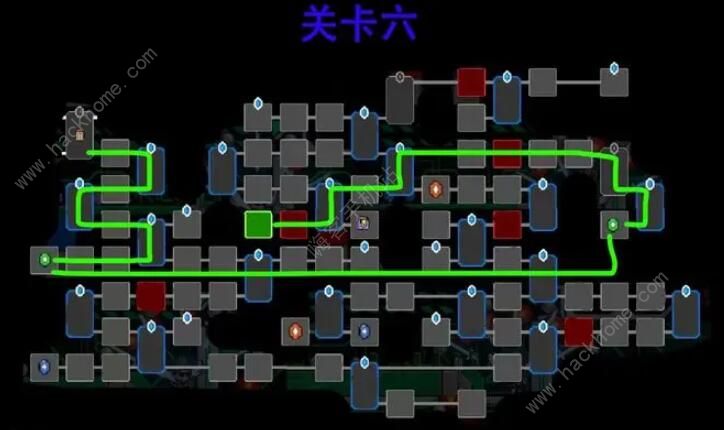 霓虹深渊无限神经矩阵怎么通关 神经矩阵全关卡路线推荐图片7