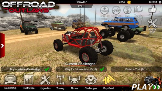 OffRoad Outlaws汉化安卓版 v1.2.7