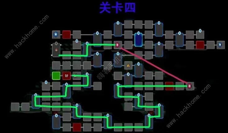 霓虹深渊无限神经矩阵怎么通关 神经矩阵全关卡路线推荐图片5