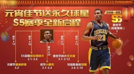 最强NBA2018元宵节活动大全 SS球星慈世平免费领取！图片1