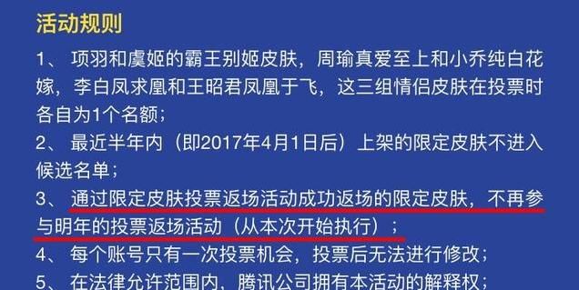 王者荣耀返场皮肤投票结果 各皮肤得票数一览图片5