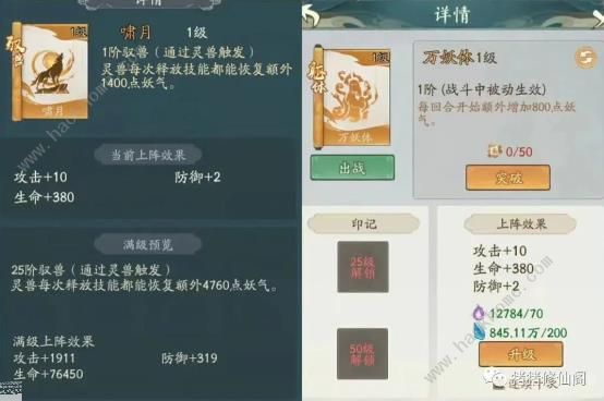 寻道大千道法连击流怎么搭配 道法连击流灵兽神通选择推荐图片4