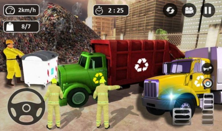 垃圾车行驶游戏中文安卓版（Garbage Trash Truck Driving） v5.0