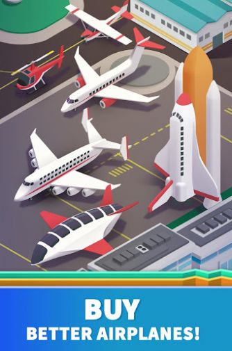 Idle Airport Tycoon Planes中文下载手机版图片1