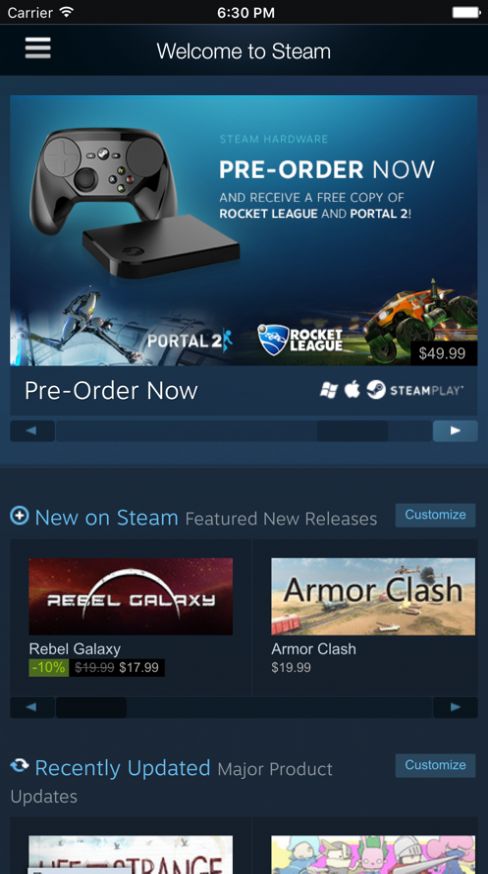 Steam Mobile安卓下载免费最新软件app图片2