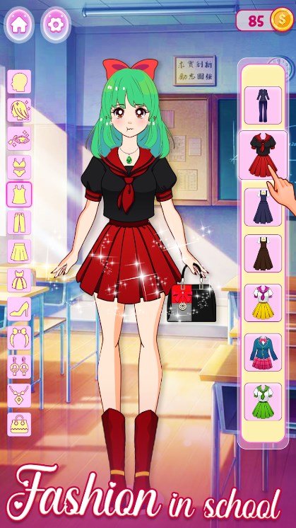 动漫换装游戏安卓版下载（Anime Makeover Dress up）图片1