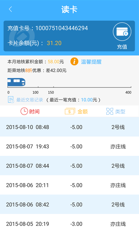 北京一卡通网上充值ios版app v6.2.3.0