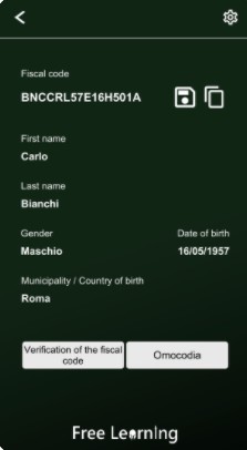 Calculate Italian fiscal code计算器app官方版 v3.2.2