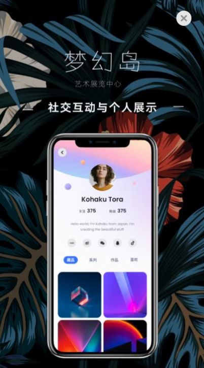 梦幻岛-Art数字藏品app交易平台官方版 v1.0