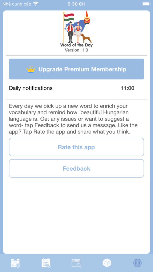 Hungarian - Word of the Day单词学习app官方下载 v1.0