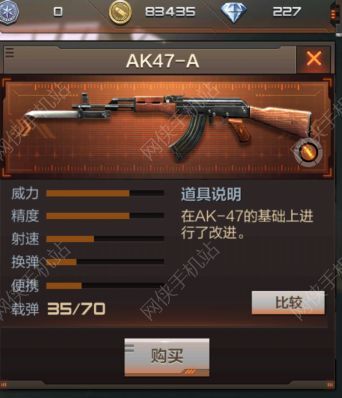 CF手游AK47-A属性分析及武器图鉴