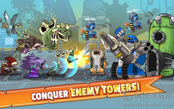 征服高塔游戏中文汉化安卓版（tower conquest） v22.00.48g