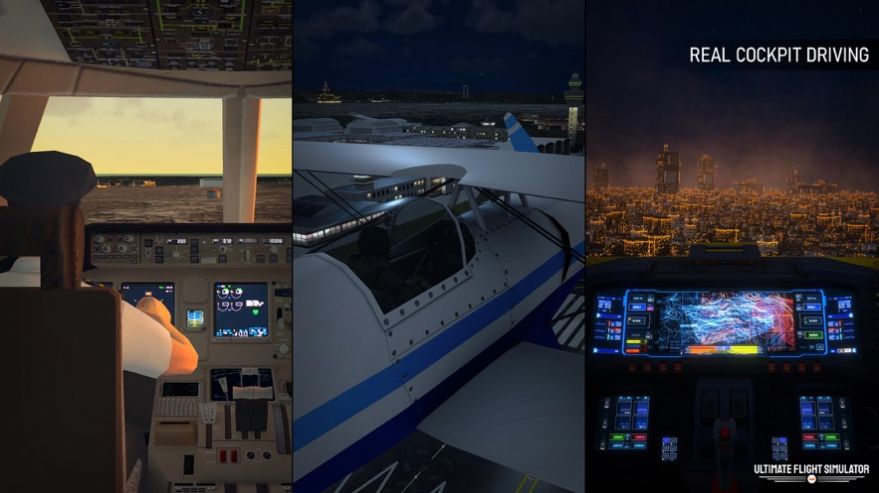 Ultimate Flight Simulator Pro中文版手机版图片1