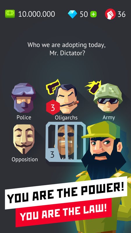 Dictator官方钞票最新汉化安卓版 v1.0