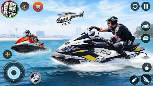 警察车警察与强盗安卓中文版下载（Police Chase Car Thief Games） v1.0