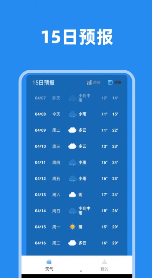 大邱天气先知app手机版下载 v1.0.1