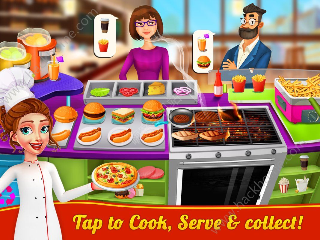 美食广场烹饪游戏安卓版下载（Food Court Cooking Game） v1.0