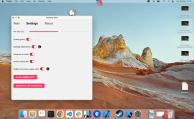 Desktop Pets桌面山羊Mac版app官方下载 v2.14