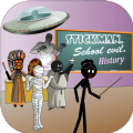 火柴人校园邪恶故事汉化中文版（Stickman Schol Evil History） v1.0.1