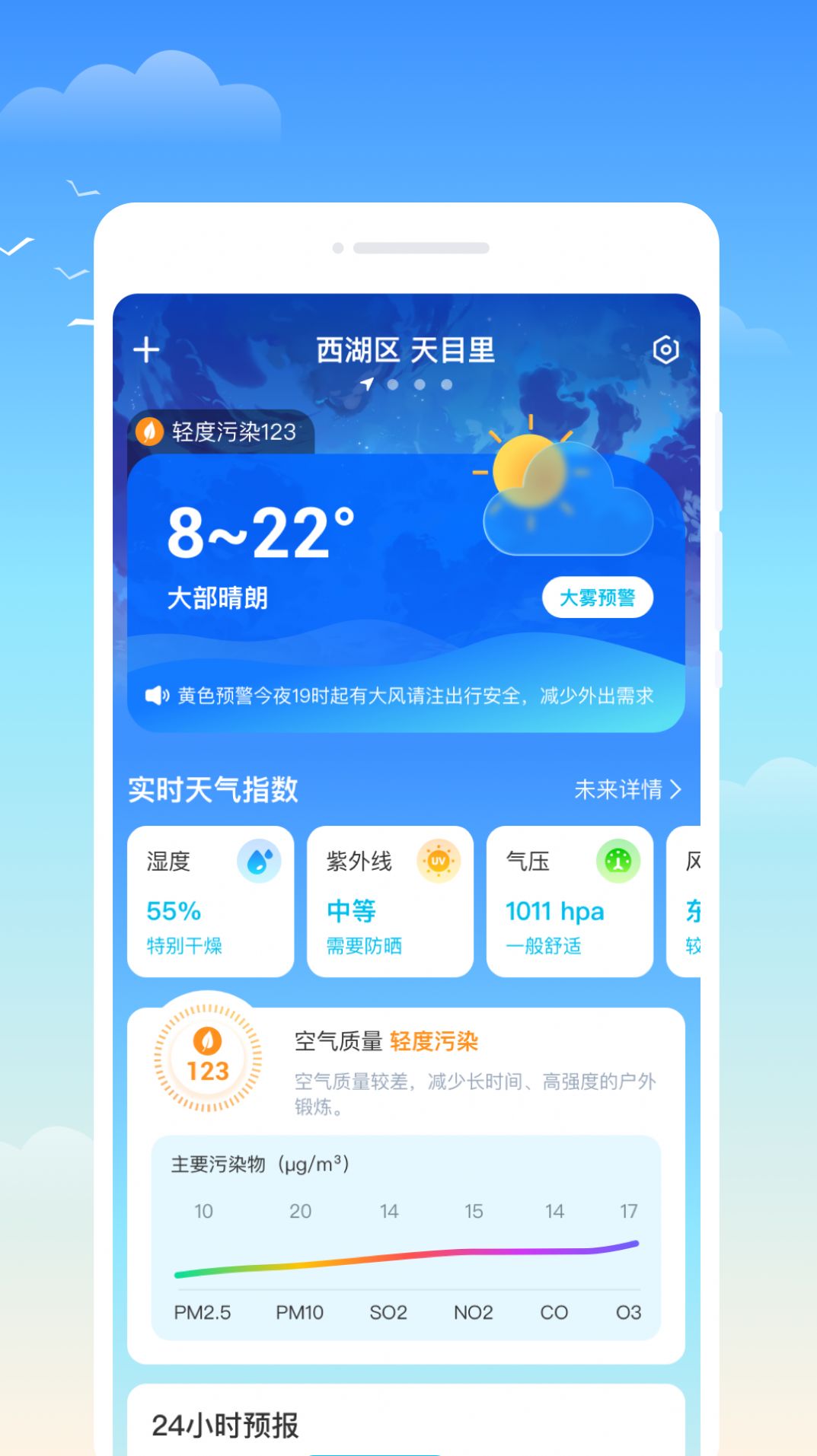 什锦天气软件下载安装图片1