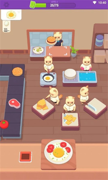 大厨猫猫游戏最新版（Chef cats） v1.4.0