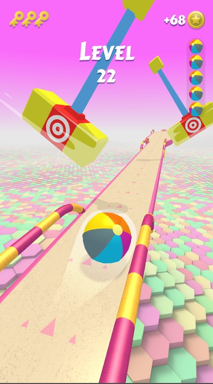 动作球陀螺球比赛最新版vivo手机下载（Action Balls Gyrosphere Race） v2.00.21