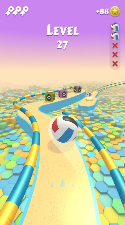 动作球陀螺球比赛最新版vivo手机下载（Action Balls Gyrosphere Race） v2.00.21