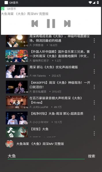 QB音乐听歌软件免费下载 v1.0