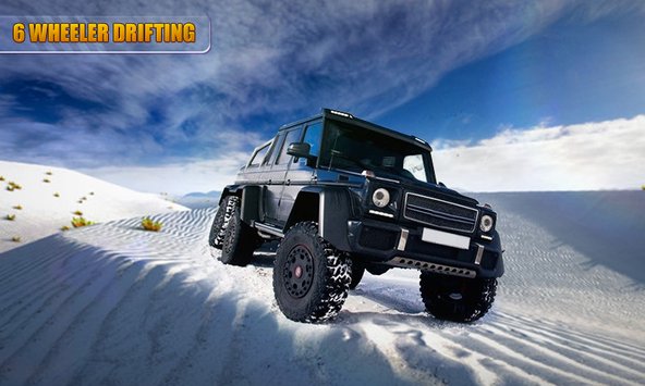 White Desert Truck Racing Drive最新安卓版图片2