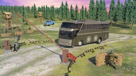 军用客车模拟器官方版安卓游戏（TGS Army Coach） v1.7