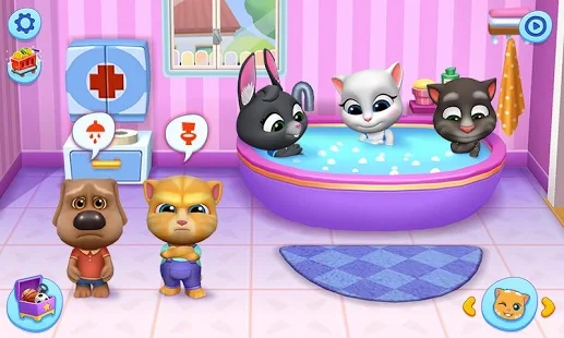 汤姆猫的朋友们中文版游戏下载（My Talking Tom Friends） v1.0.1.1403