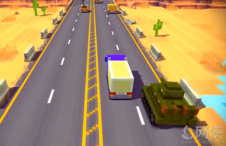 块状的公路（Blocky Highway）安卓版 v1.0