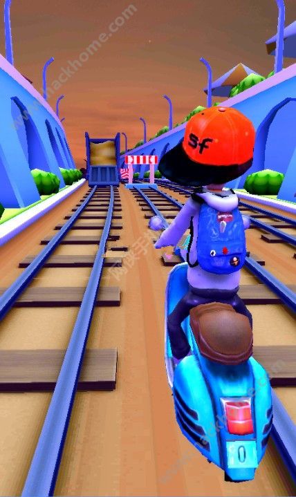 地铁摩托冲浪手机游戏安卓版（Subway Moto Surfers） v1.0