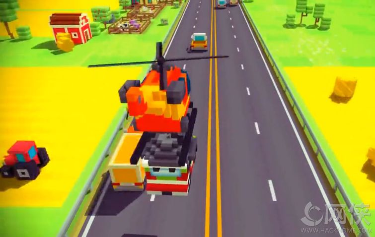 块状的公路（Blocky Highway）安卓版 v1.0