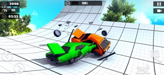 汽车撞车事故挑战专业版游戏中文安卓版（Car Crash Wreck Challenge Pro）图片1