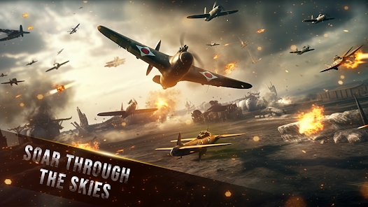 战机混战二战中文版安卓版下载（Warplanes Dogfight WW2 Battle） v1.0.4