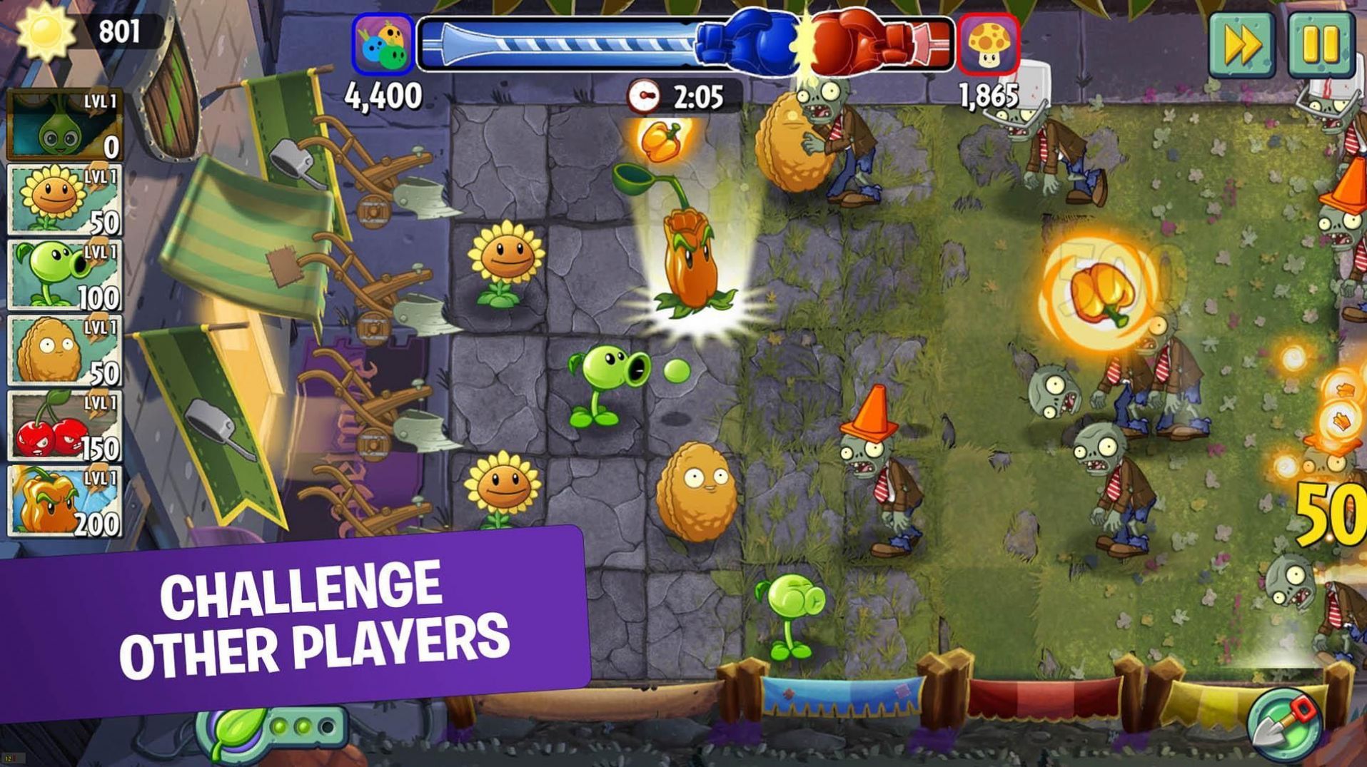 pvz2新世界腐朽之城版本 v2.7.5