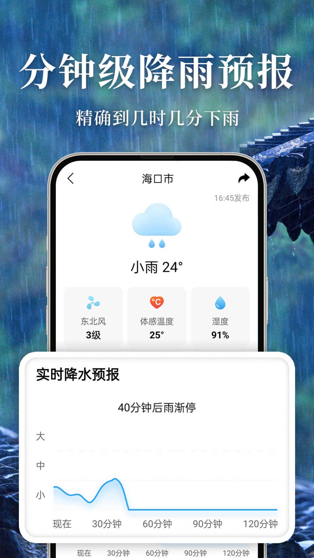 准雨天气预报软件官方下载 v1.1.0